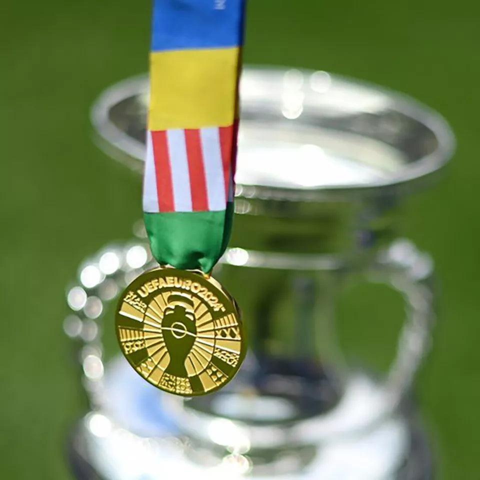 Réplica de Medalla de Campeones Europeos 2024 Souvenir para Fans