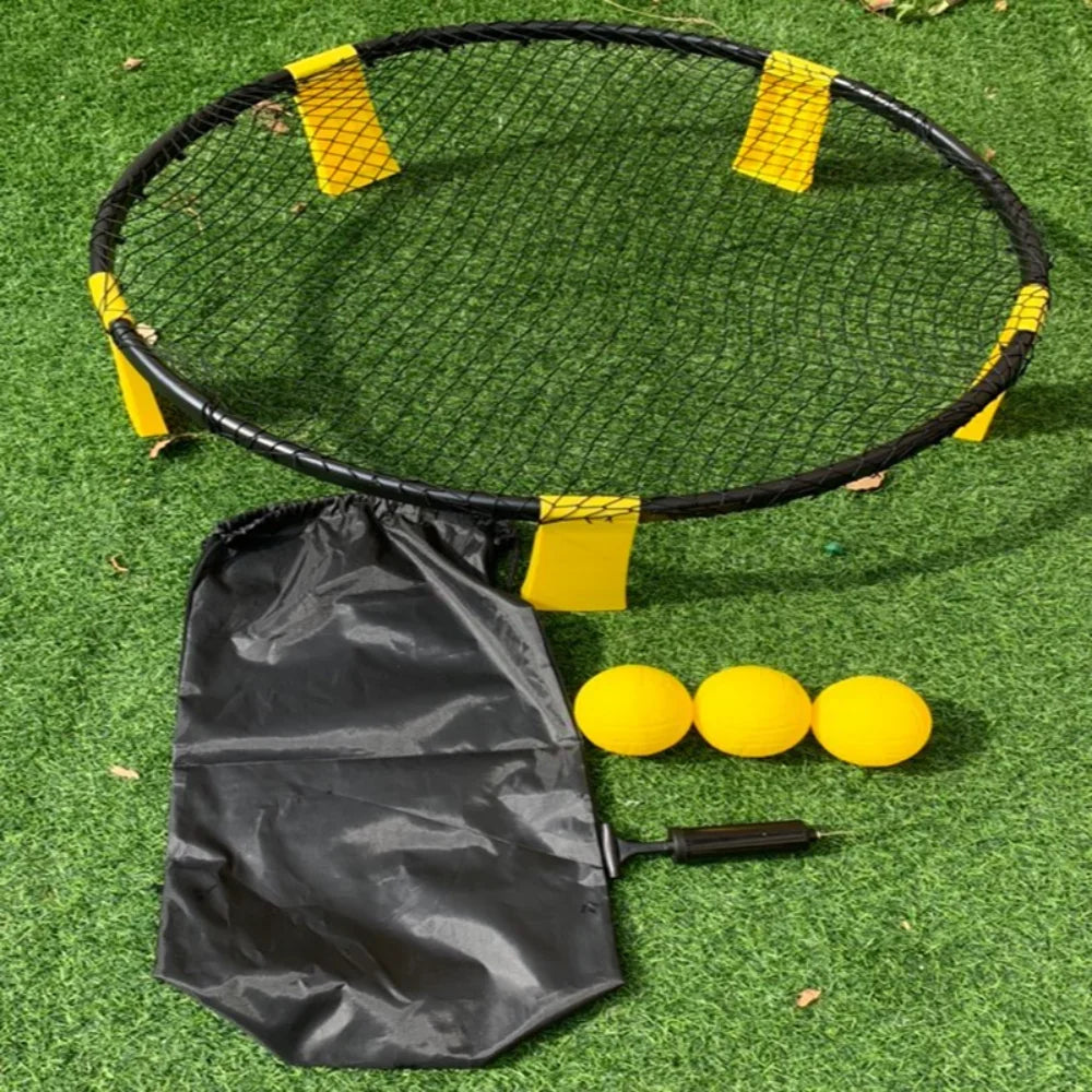 Set Completo de Volleyball de Playa - Red y Postes