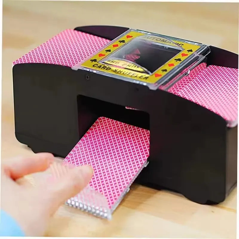 Mezclador de Cartas Automático – Dispensador de Póker a Pilas
