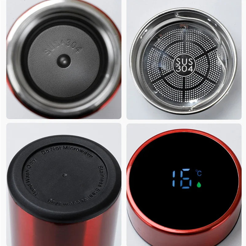 Termo Inteligente de Acero Inoxidable - 500 ml
