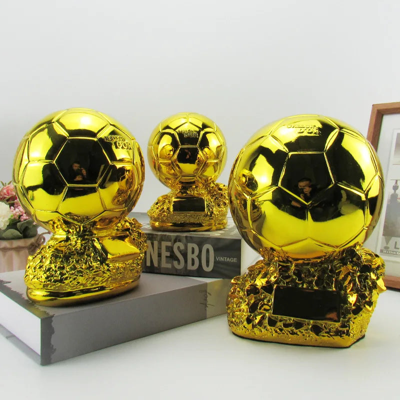 Ballon d'Or Replica Trophy - Soccer Award