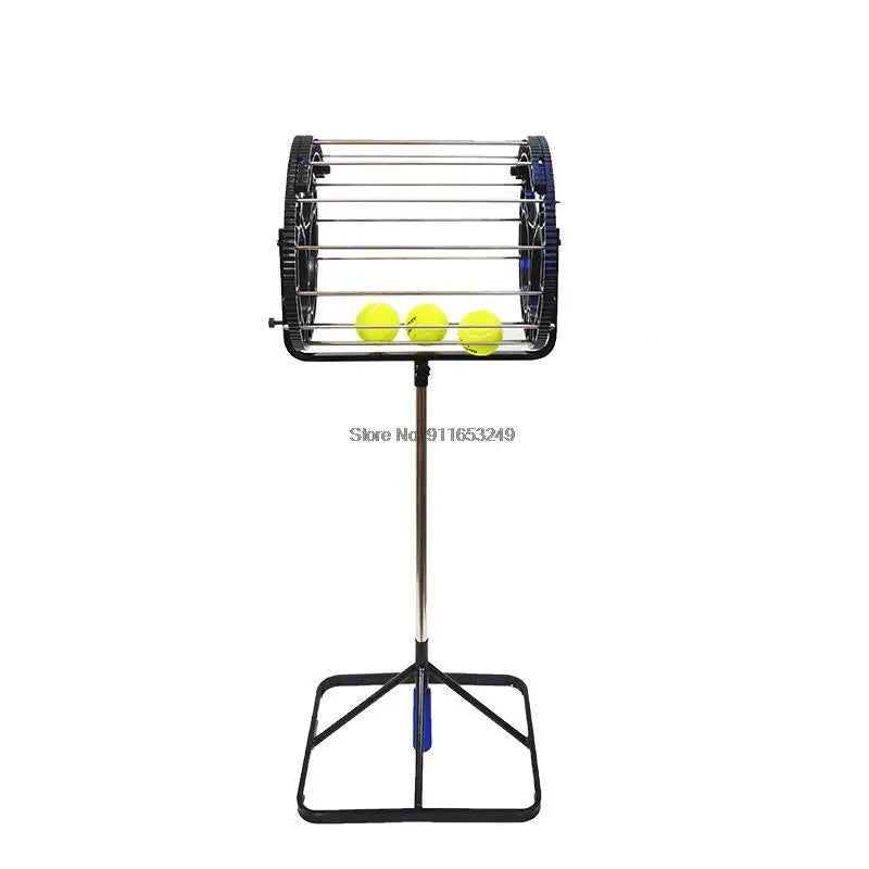 Canasta Recogepelotas de Tenis con Mango Ajustable - Capacidad de 80 Pelotas