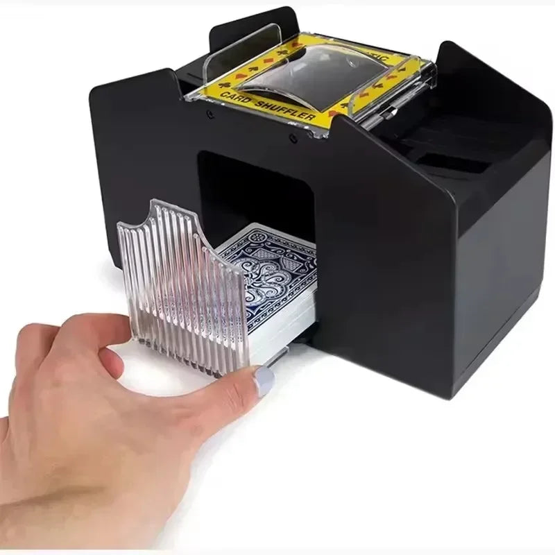 Mezclador de Cartas Automático – Dispensador de Póker a Pilas