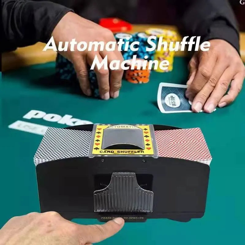 Mezclador de Cartas Automático – Dispensador de Póker a Pilas