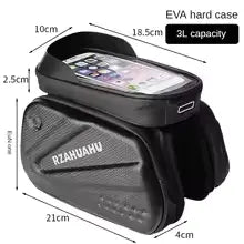 Waterproof Bike Bag with Smartphone Holder