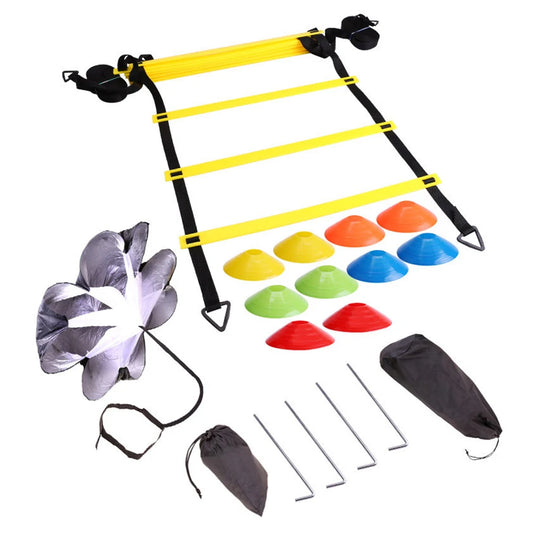 Agility and Speed Training Kit - Ladder and Resistance Parachute