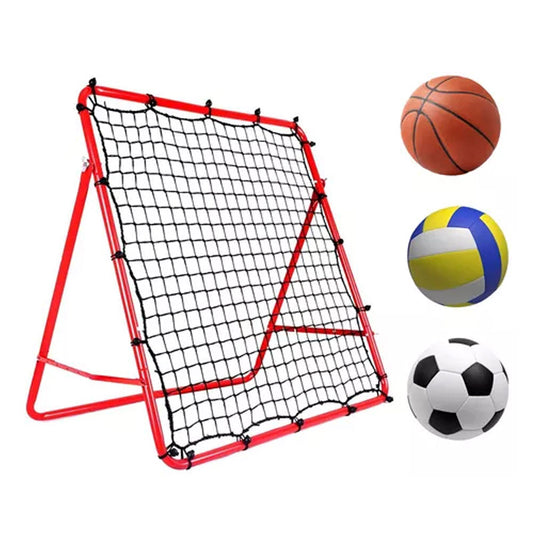 Rebounding Net for Soccer and Volleyball Training