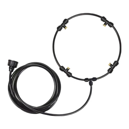 Kit de Brisa para Ventilador Exterior de 16 Pulgadas – Sistema de Rociado para Patio