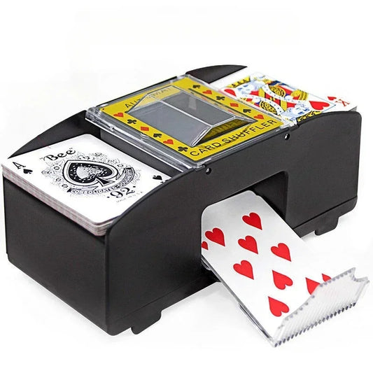 Mezclador de Cartas Automático – Dispensador de Póker a Pilas