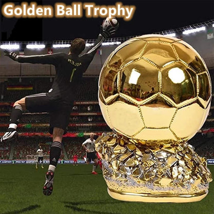 Ballon d'Or Replica Trophy - Soccer Award