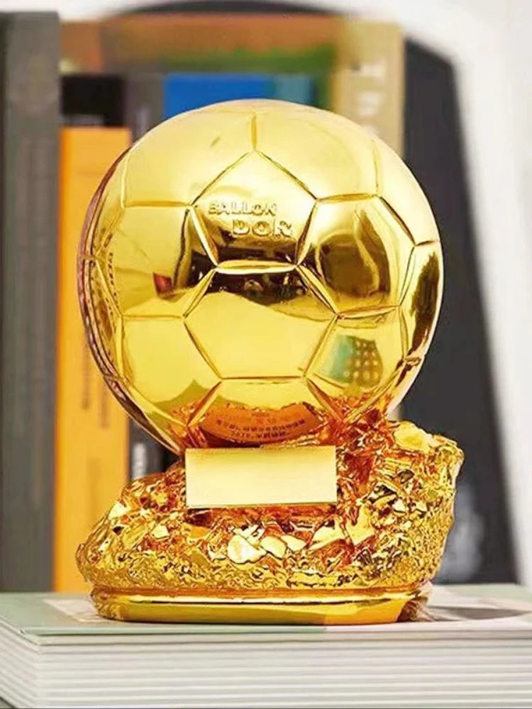 Ballon d'Or Replica Trophy - Soccer Award