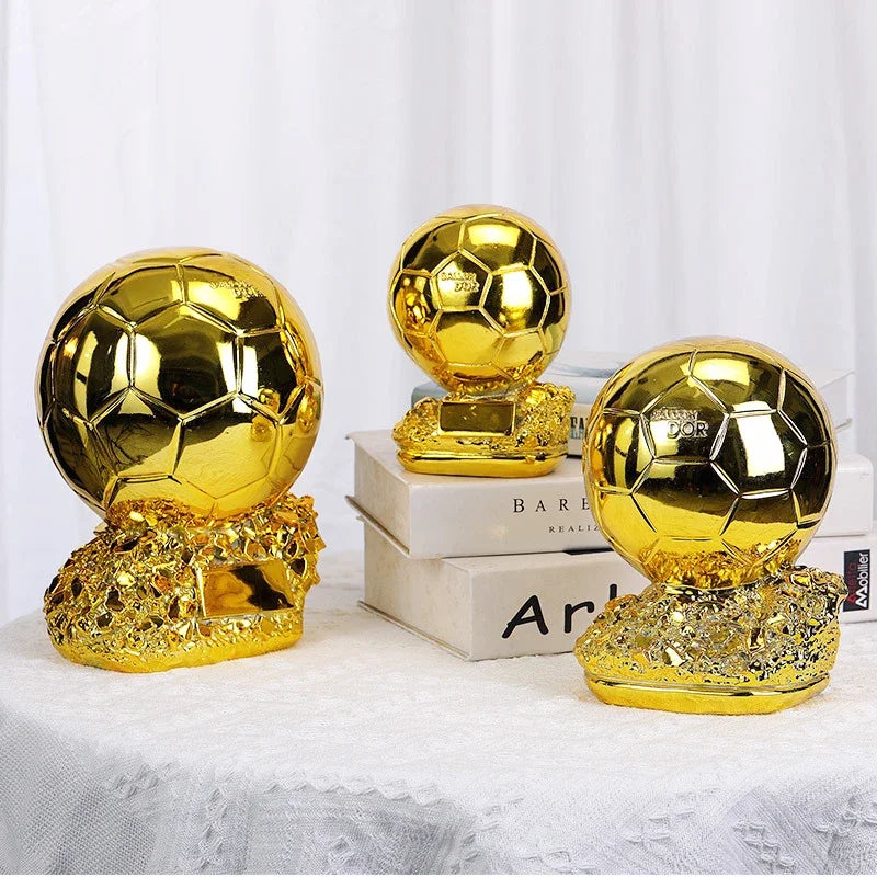 Ballon d'Or Replica Trophy - Soccer Award